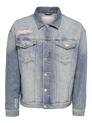 ONLY & SONS male Jeansjacke Oversize von ONLY & SONS