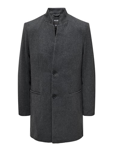 ONLY & SONS male Trenchcoat Hoch geschlossen Mantel von ONLY & SONS