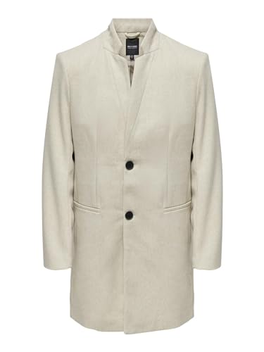ONLY & SONS male Trenchcoat Hoch geschlossen Mantel von ONLY & SONS