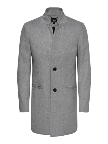 ONLY & SONS male Trenchcoat Wollmischfaser von ONLY & SONS