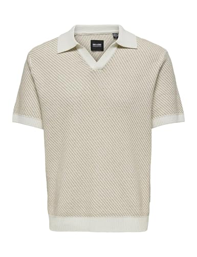 ONSADRIAN Life REG 7 SS Resort Polo Knit von ONLY & SONS