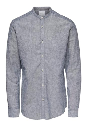 Only & Sons Mao Collar Shirt Caiden M von ONLY & SONS