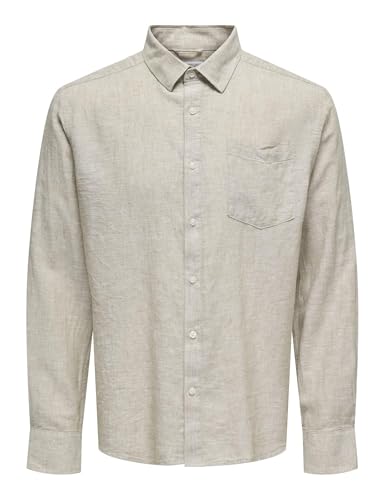 ONSCAIDEN Life REG LS 1 PKT Shirt NOOS von ONLY & SONS
