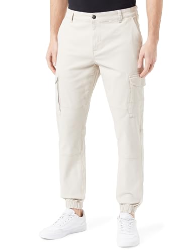 ONLY & SONS Herren Onscarter Life Cargo Cuff 0013 Pant Noos Hose 22028434,Silver Lining,32W / 32L von ONLY & SONS