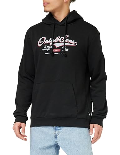 ONSLENNY REG Vintage Print Hood Sweat von ONLY & SONS