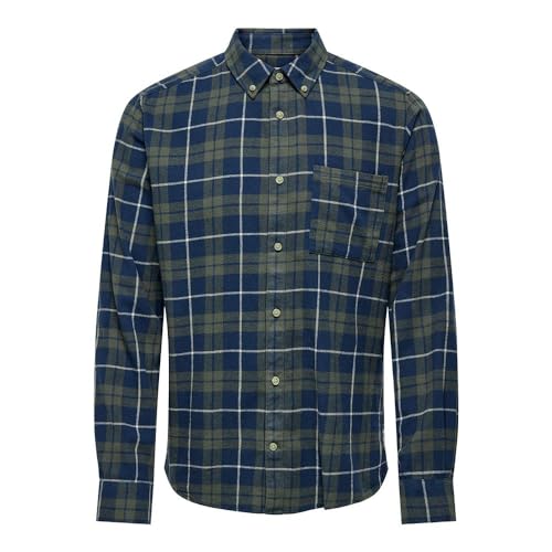 ONSRAL LS Slim Check Shirt von ONLY & SONS