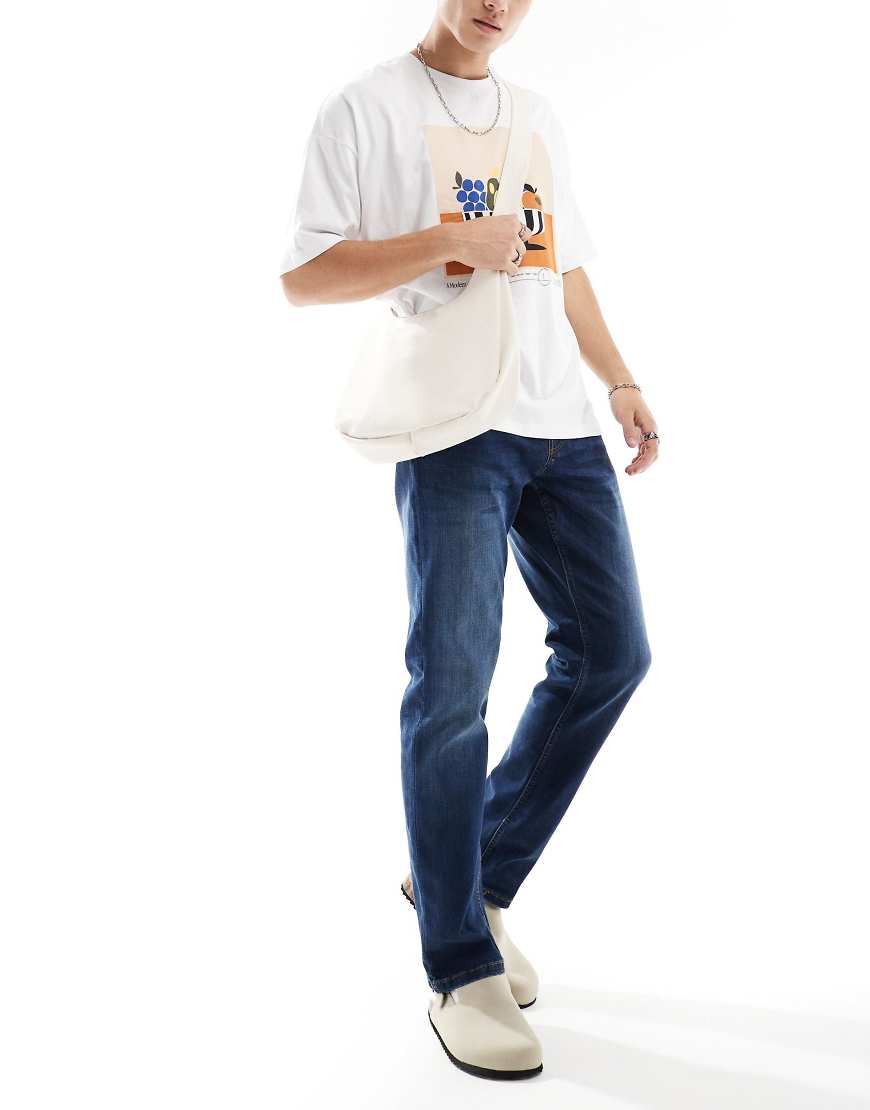 Only & Sons - Blaue Jeans in regulärer Passform von ONLY & SONS