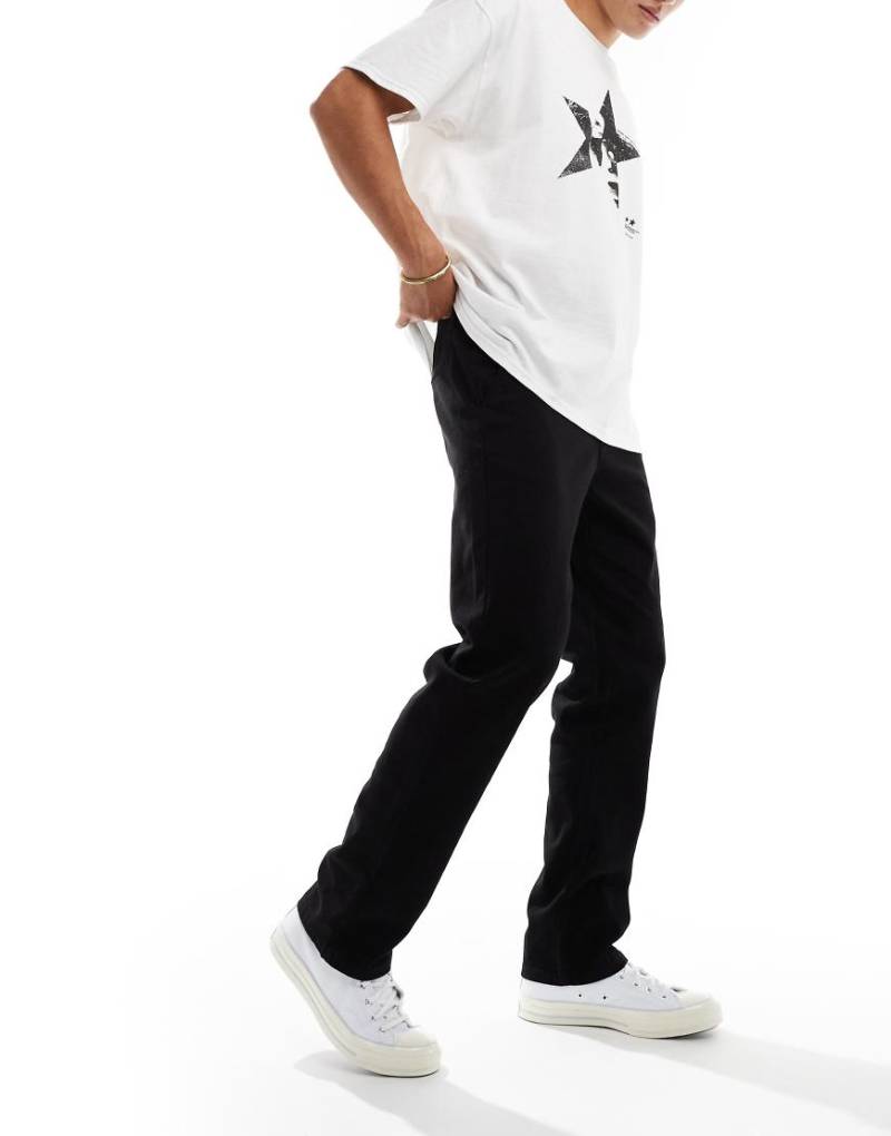 Only & Sons - Chinohose mit geradem Schnitt in Schwarz von ONLY & SONS