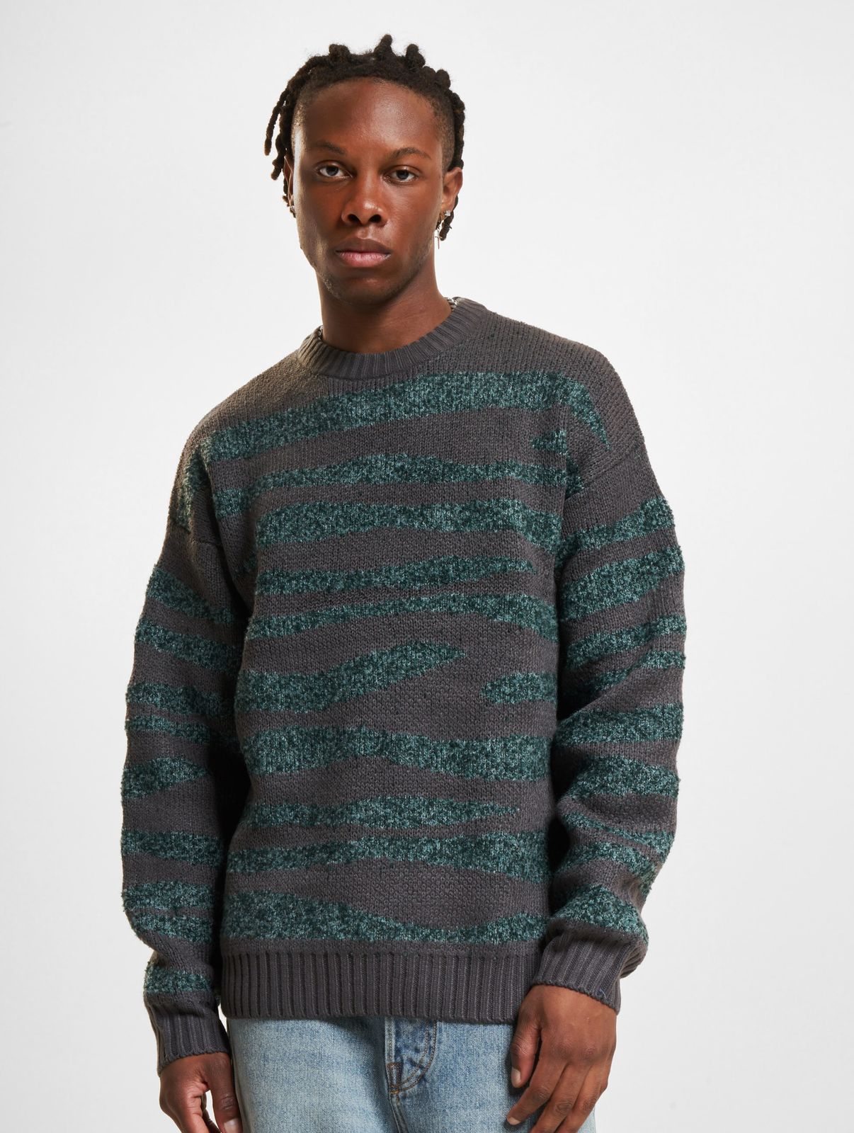 ONLY & SONS Lincoln Ds 3 Bouclé-Strickpullover mit Rundhalsausschnitt, Magnet ONLY & SONS Lincoln Ds 3 Bouclé-Strickpullover mit Rundhalsausschnitt, Magnet von ONLY & SONS