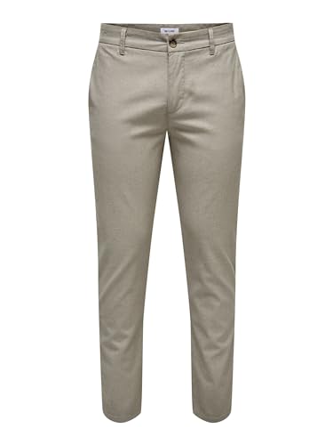 Only & Sons Mark Pete Slim Dobby 0058 Chino Pants 33 von ONLY & SONS