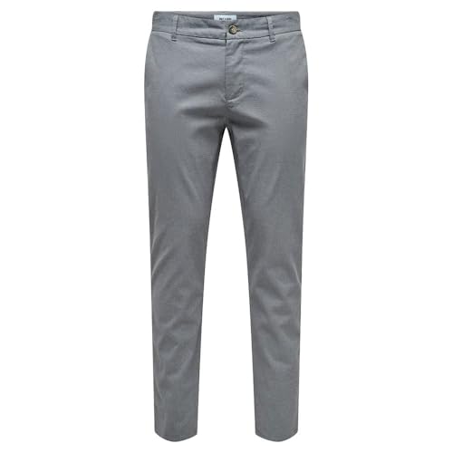 ONLY & SONS Herren ONSMARK PETE Slim Dobby 0058 Pant NOOS Chinohose, Grey Pinstripe/Detail:Griffin, 34W x 32L von Only & Sons