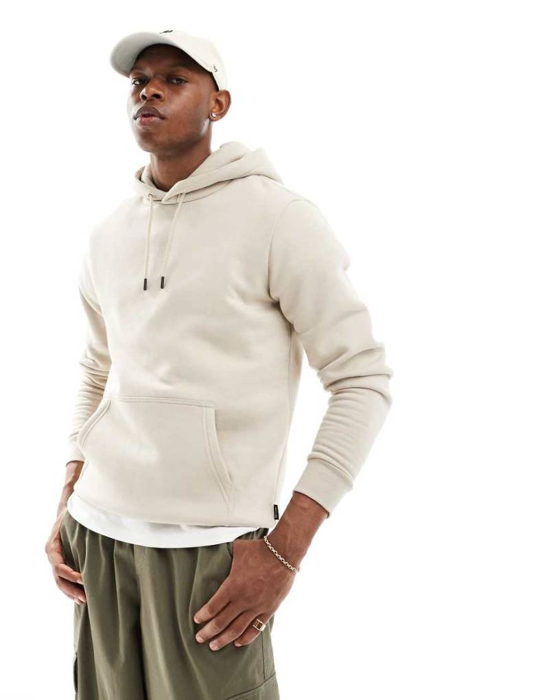 Only & Sons - Oversize-Kapuzenpullover in Steinbeige-Neutral von ONLY & SONS
