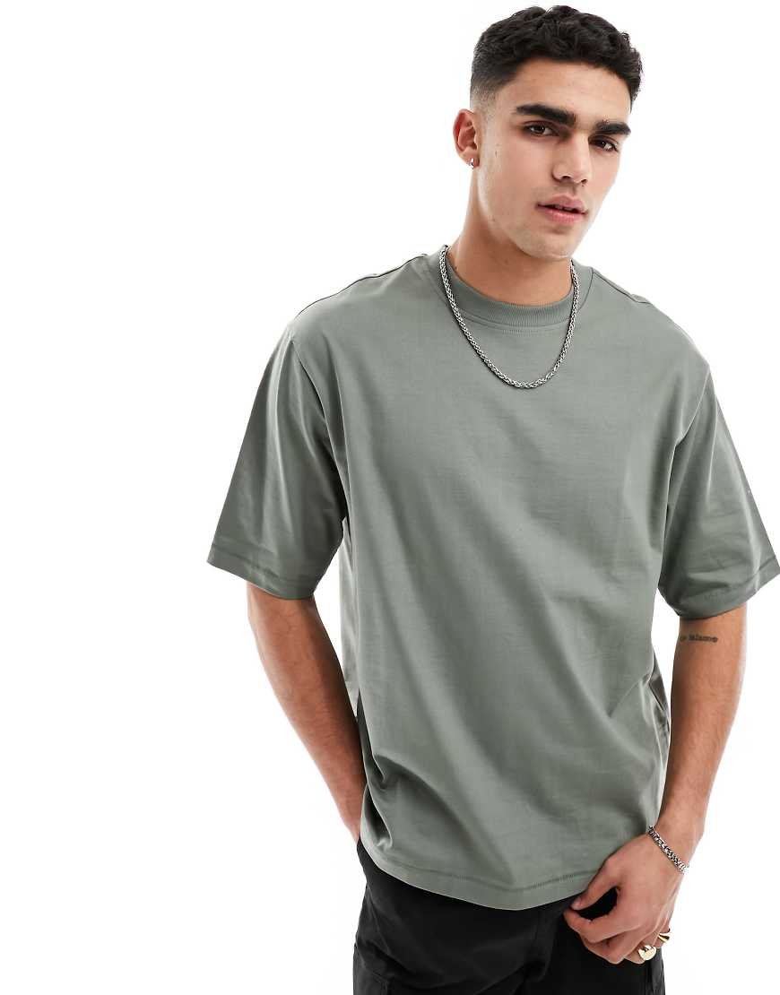Only & Sons - Oversize-T-Shirt in Salbeigrau von ONLY & SONS
