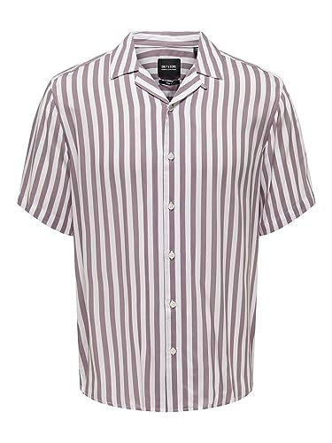 Only & Sons Wayne Life Viscose Short Sleeve Shirt XS von ONLY & SONS