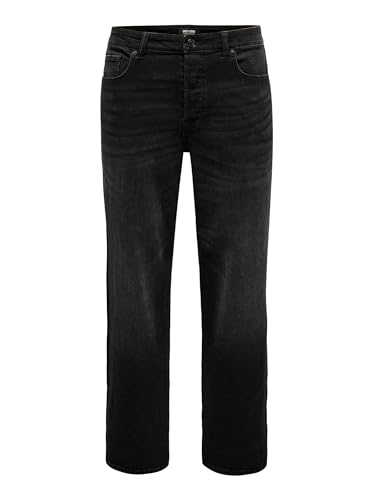 ONLY & SONS Male Locker geschnitten ONSFADE Mittlere Taille Locker geschnitten Jeans von ONLY & SONS