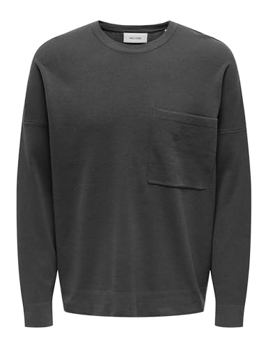 Onslamai Ovz 12 Ls Pocket Crew Knit von ONLY & SONS