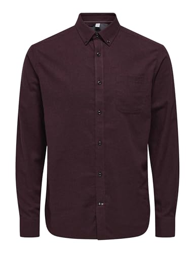 Onsroad Life Reg Melange Ls Shirt von ONLY & SONS