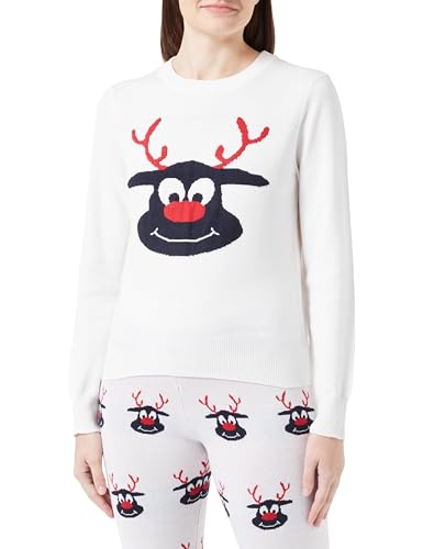 Bestseller A/S ONLXMAS Reindeer LS O-Neck Box KNT von ONLY