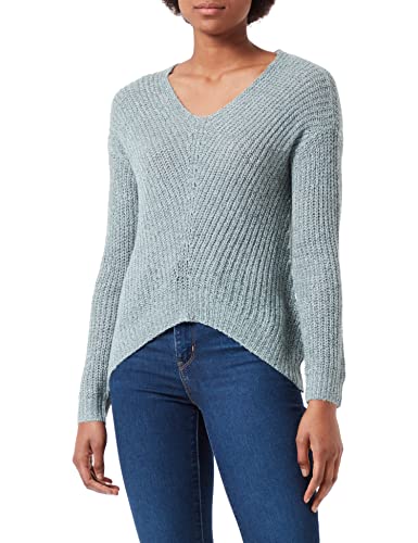 JDY Damen Strickpullover Pullover Strick Knitted Only Sweater, Farben:Grün, Größe:32 von ONLY