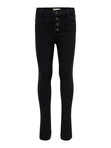 Kids Only KONROSE Button Jeans Black NOOS von ONLY