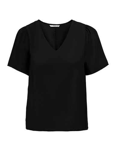 ONLALMA Life VIS S/S V-Neck TOP SOLID von ONLY