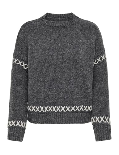 ONLAMANDA Life LS O-Neck Detail CC KNT von ONLY