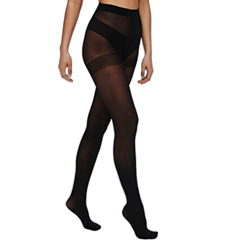 ONLY Damen Onlasta 40 Den Tights 2-pack Acc Noos, Schwarz, M-L von ONLY