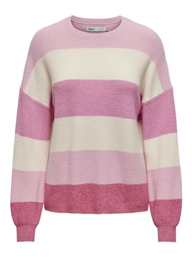 ONLY ONLATIA L/S Stripe Pullover KNT NOOS von ONLY