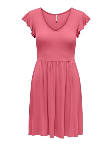 ONLY Damen Minikleid Onlbelia S/L Dress JRS, Coral Paradise,XS ONLY Damen Minikleid Onlbelia S/L Dress JRS, Coral Paradise,XS von ONLY