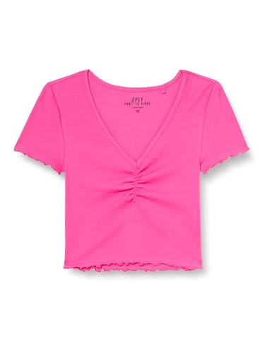 ONLY T-Shirt Damen, Raspberry Rose, M von ONLY