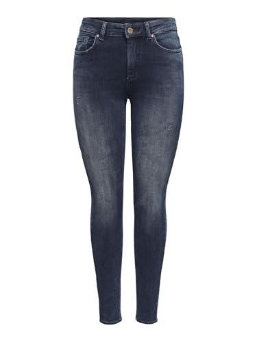 ONLY Female Skinny Jeans ONLBLUSH Mittlere Taille Skinny Fit Jeans von ONLY