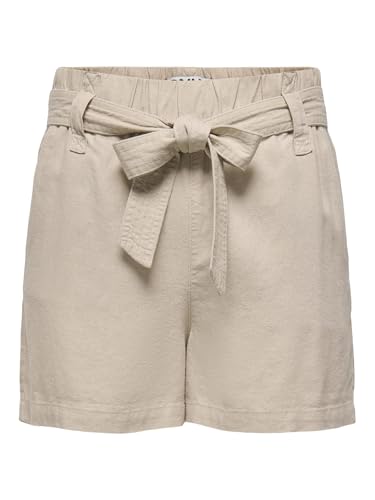 ONLCARO HW Linen BL Belt Shorts CC PNT von ONLY