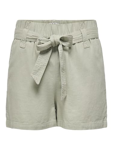ONLCARO HW Linen BL Belt Shorts CC PNT von ONLY
