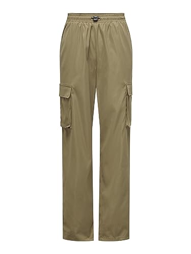 ONLY Damen Onlcashi Cargo Pant Wvn Noos, Beech, S von ONLY