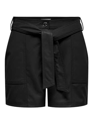 ONLCLIO HW Belt Faux Leat Shorts CC PNT von ONLY