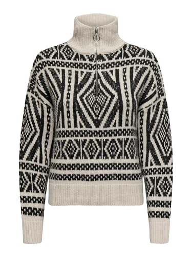 ONLFELICIA LS Zip Pullover NCA KNT von ONLY