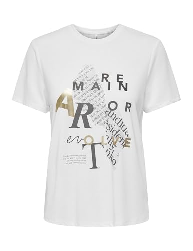 ONLFREE Life REG S/S Leaf TOP Box JRS von ONLY