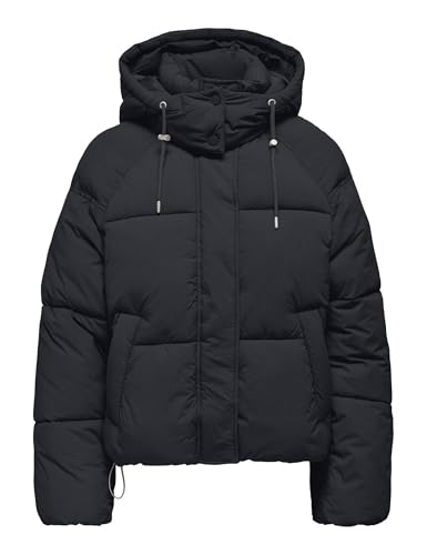 ONLY Damen ONLHOPE Short Puffer Jacket CC OTW Steppjacke, Grau, L von ONLY