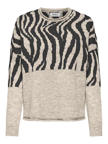 ONLJADE Zebra LS O-Neck CC KNT von ONLY