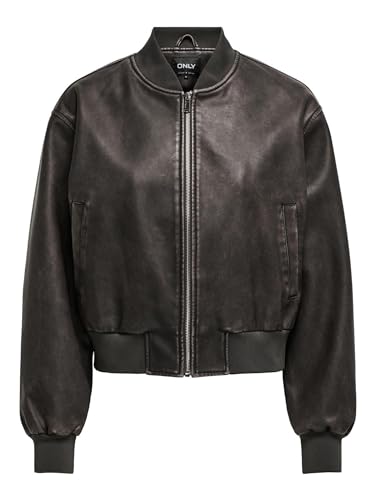 ONLJANE Faux Leather Washed Bomber OTW von ONLY