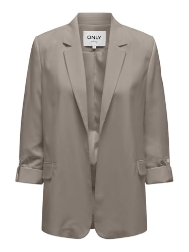 ONLY Damen ONLLEILA 3/4 Loose Blazer CC TLR, String,40 von ONLY