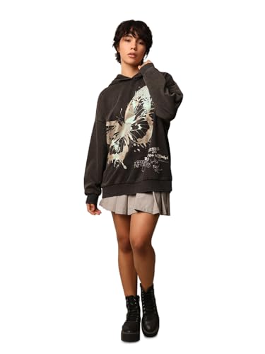 ONLLUCINDA L/S Butterfly Hood Box SWT von ONLY