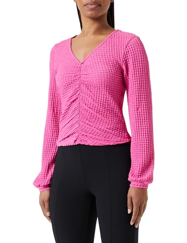 ONLY Langarmshirt Damen, Raspberry Rose, S von ONLY