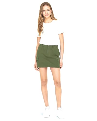 ONLY Damen Onlmalfy Lif E Short Cargo Skirt Pnt, Kalamata, L von ONLY