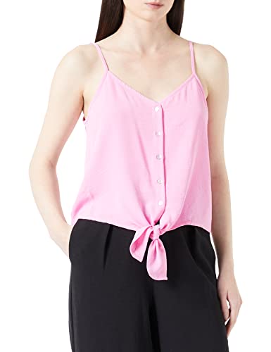 ONLY Damen Onlmette Strap Button Top Wvn Cs, Fuchsia Pink, L von ONLY