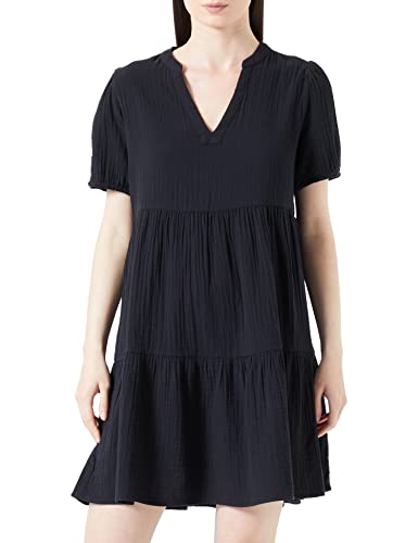 ONLY Damen Onlnora S/S Loose Dress Ptm, Schwarz, M von ONLY