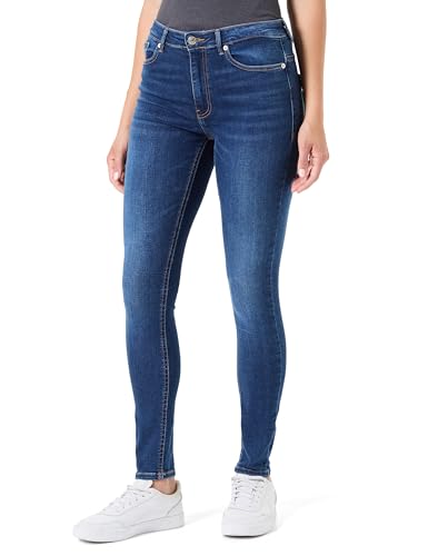 ONLY Damen Onlpaola Hw Sk Dnm Jeans Azg 132907 Noos, 15167410 ,Medium Blue Denim ,XS / 30L ONLY Damen Onlpaola Hw Sk Dnm Jeans Azg 132907 Noos, 15167410 ,Medium Blue Denim ,XS / 30L von ONLY