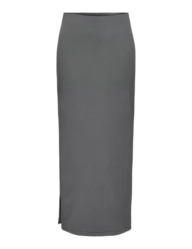 ONLSALLY HW Rib Maxi Slit Skirt PNT von ONLY