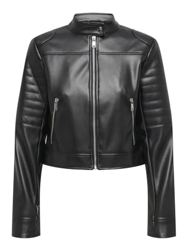 ONLSARAMY Faux Leath Moto Jacket CC OTW von ONLY