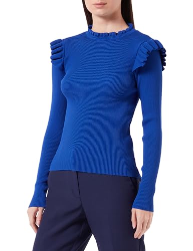 ONLSIA Sally Ruffle LS Pullover KNT NOOS von ONLY